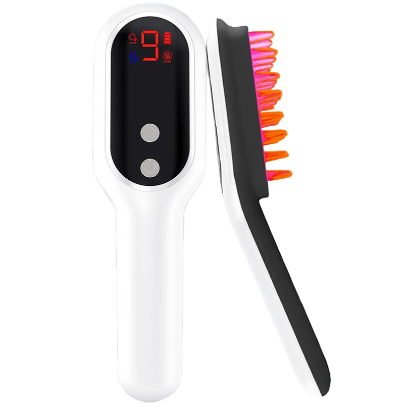 LustreGlow LED Scalp Massage Comb