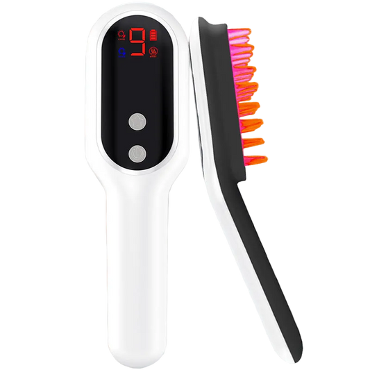 LustreGlow LED Scalp Massage Comb